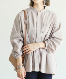 reca | フロントタックボリュームスリーブブラウス(シャツ/ブラウス)