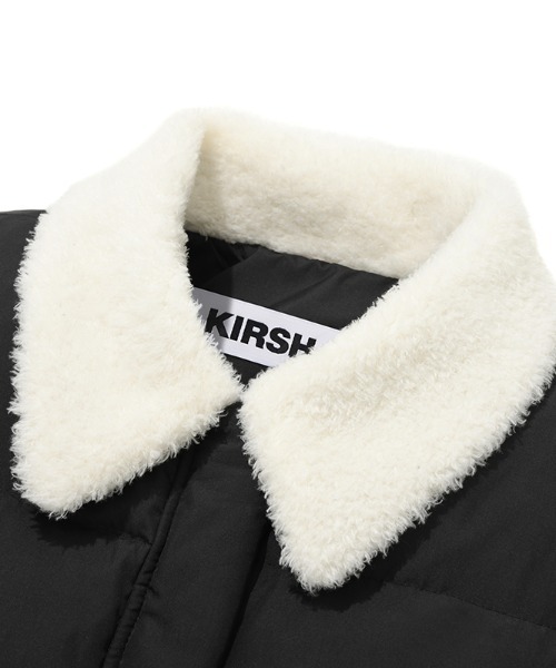 KIRSH（キルシー）の「A'GEM/9 × .kom『KIRSH/キルシー』CHERRY FUR DOWN SHORT JACKET/チェリーデザイン ダックダウンジャケット（ダウンジャケット/コート・レディース・ブラック/ベージュ・FREE）」の16枚目の写真