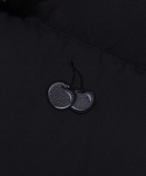 KIRSH（キルシー）の「A'GEM/9 × .kom『KIRSH/キルシー』CHERRY FUR DOWN SHORT JACKET/チェリーデザイン ダックダウンジャケット（ダウンジャケット/コート・レディース・ブラック/ベージュ・FREE）」の18枚目の写真
