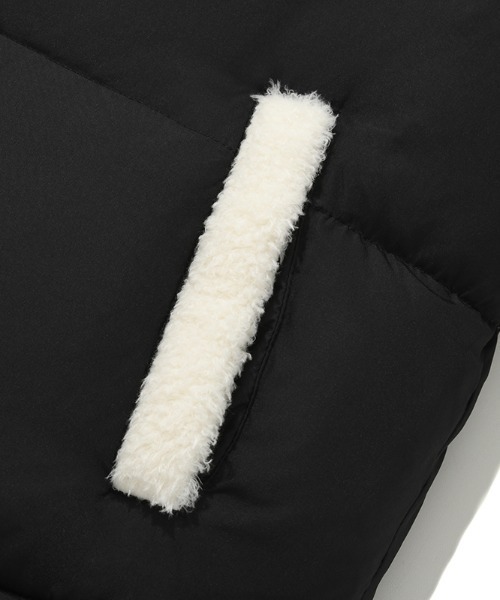 KIRSH（キルシー）の「A'GEM/9 × .kom『KIRSH/キルシー』CHERRY FUR DOWN SHORT JACKET/チェリーデザイン ダックダウンジャケット（ダウンジャケット/コート・レディース・ブラック/ベージュ・FREE）」の20枚目の写真