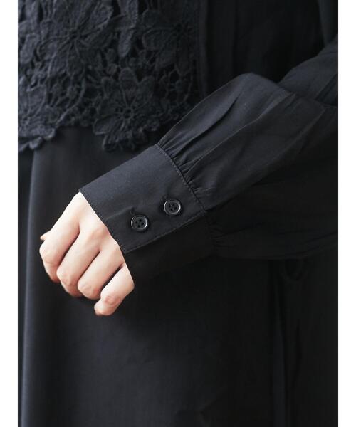 RAY CASSIN FAVORI（レイカズンフェバリ）の「・RAY CASSIN SET2点 ベスト×ブラウス＊（シャツ/ブラウス・レディース・ブラック/オレンジ/オフホワイト/カーキ・FREE）」の12枚目の写真