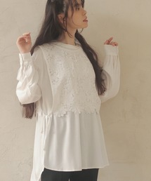 RAY CASSIN FAVORI | ・RAY CASSIN SET2点 ベスト×ブラウス＊(シャツ/ブラウス)