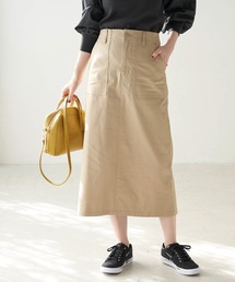 バックサテンベイカースカート