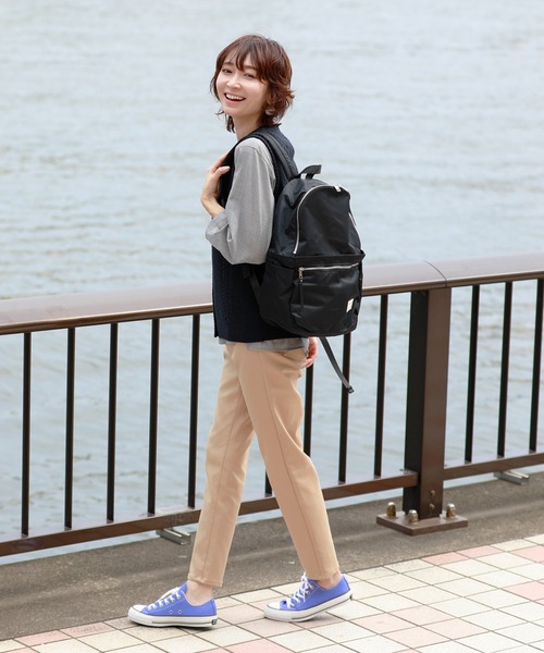 DECOY SINCE 1981（デコイシンスイチキュウハチイチ）の「レイヤードリュック（バックパック/リュック・レディース・グレー/ブラック・フリー）」の11枚目の写真