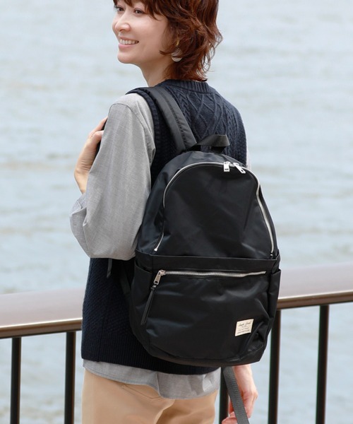 DECOY SINCE 1981（デコイシンスイチキュウハチイチ）の「レイヤードリュック（バックパック/リュック・レディース・グレー/ブラック・フリー）」の12枚目の写真