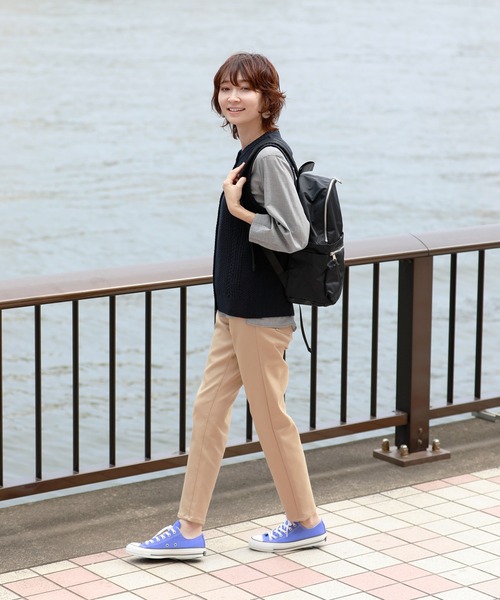 DECOY SINCE 1981（デコイシンスイチキュウハチイチ）の「レイヤードリュック（バックパック/リュック・レディース・グレー/ブラック・フリー）」の7枚目の写真