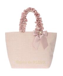 Maison de FLEUR | ツイードフリルハンドルトートバッグ(トートバッグ)
