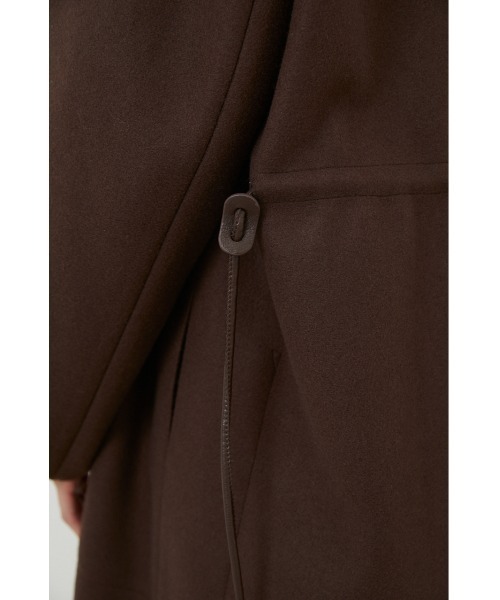 rienda（リエンダ）の「ビッグショールカラーロングガウンコート（チェスターコート・レディース・ライトグレー/ブラック/ブラウン・FREE）」の10枚目の写真