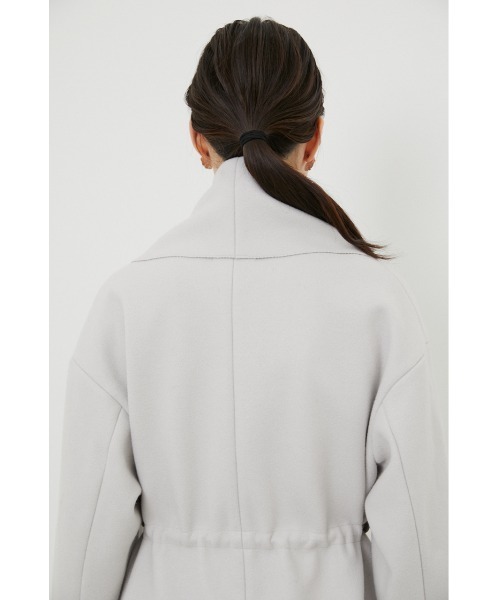 rienda（リエンダ）の「ビッグショールカラーロングガウンコート（チェスターコート・レディース・ライトグレー/ブラック/ブラウン・FREE）」の7枚目の写真