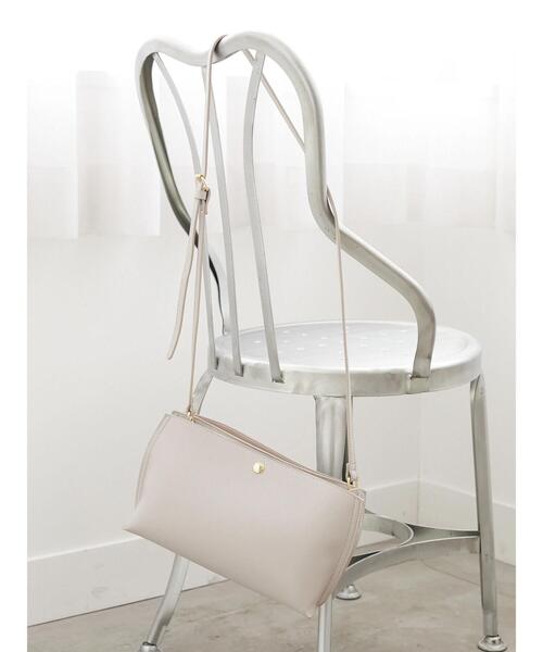 Green　Parks（グリーンパークス）の「・別注 Legato Largo 軽量ショルダーバッグ＊（ショルダーバッグ・レディース・ライトグレー/ブラック/ダークグリーン/ネイビー・FREE）」の3枚目の写真