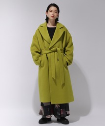 HARE グリーン ロングコート HARE（ハレ）｜チェスターコート（グリーン系）一覧 - WEAR