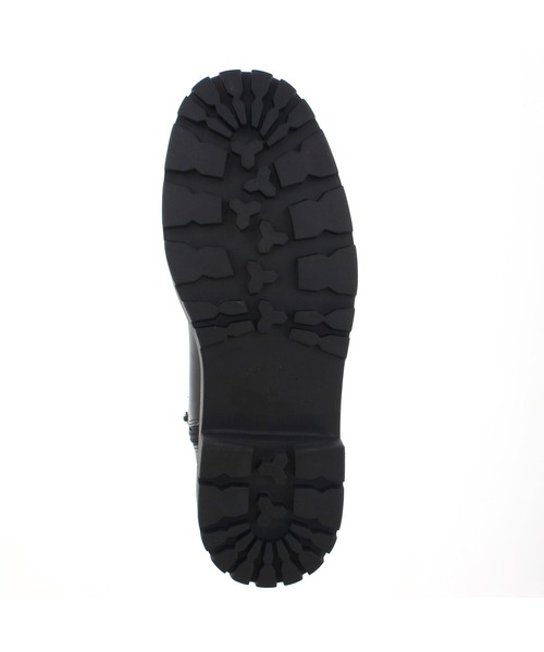 JELLY BEANS（ジェリービーンズ）の「トラックソールサイドゴアブーツ(210-312)JELLY BEANS(ジェリービーンズ)（ブーツ・レディース・ブラック/アイボリー/ダークブラウン・S/M/L）」の4枚目の写真