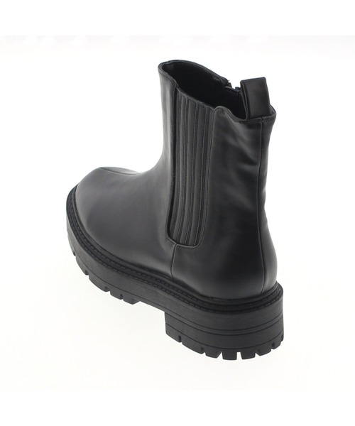 JELLY BEANS（ジェリービーンズ）の「トラックソールサイドゴアブーツ(210-312)JELLY BEANS(ジェリービーンズ)（ブーツ・レディース・ブラック/アイボリー/ダークブラウン・S/M/L）」の7枚目の写真