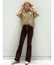 GAP | ハイライズビンテージフレアパンツ　--(その他パンツ)
