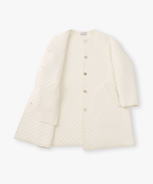 MACKINTOSH LONDON(マッキントッシュ ロンドン)の「ニッティングキルトコート(その他アウター・レディース・オフホワイト/ネイビー・38)」の13枚目の写真