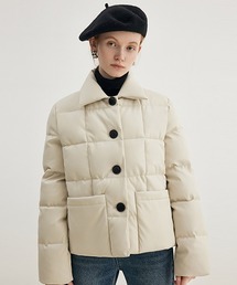 Fano Studios | 【Fano Studios】Square quilted lapel batting jacket FD21M006(ダウンジャケット/コート)