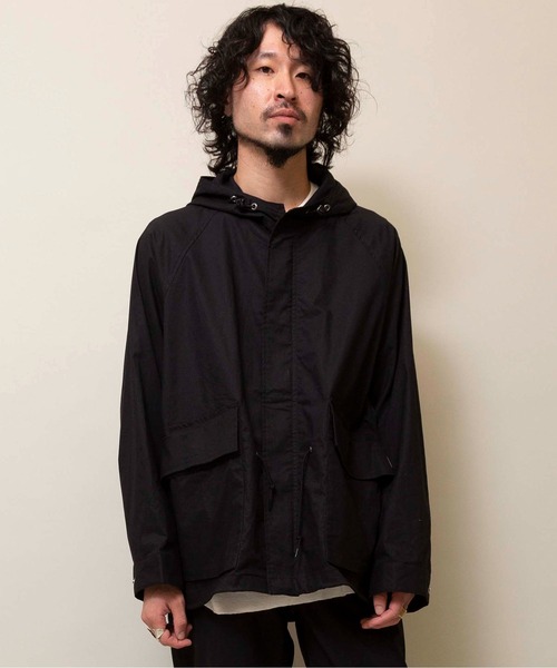 Johnbull（ジョンブル）の「ストームパーカー（マウンテンパーカー・メンズ・ブラック/ベージュ/オリーブ・SMALL/LARGE/MEDIUM）」の2枚目の写真