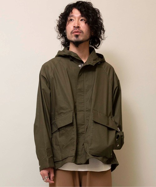 Johnbull（ジョンブル）の「ストームパーカー（マウンテンパーカー・メンズ・ブラック/ベージュ/オリーブ・SMALL/LARGE/MEDIUM）」の8枚目の写真