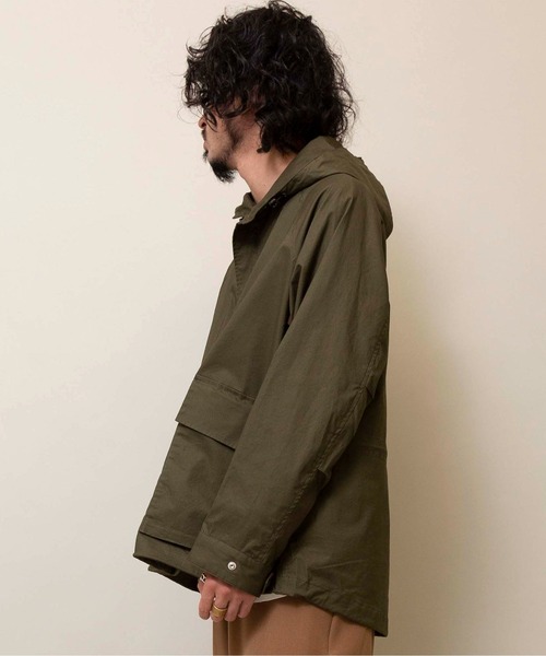 Johnbull（ジョンブル）の「ストームパーカー（マウンテンパーカー・メンズ・ブラック/ベージュ/オリーブ・SMALL/LARGE/MEDIUM）」の9枚目の写真