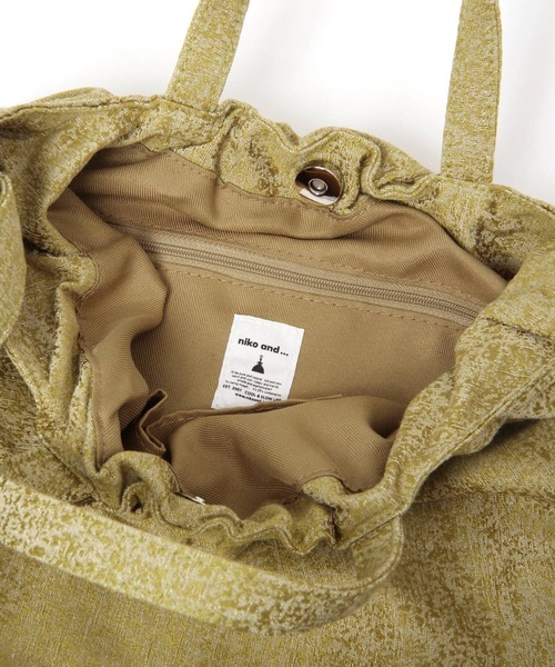 niko and...（ニコアンド）の「オリジナル2WAYギャザートートバッグ（トートバッグ・レディース・オフホワイト/イエロー/その他1/その他2・0）」の21枚目の写真