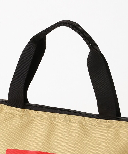 FREAK'S STORE（フリークスストア）の「CHUMS/チャムス CHUMS Logo Soft Cooler Tote Mini（キッチンツール・メンズ・ベージュ/レッド・ONE SIZE）」の3枚目の写真