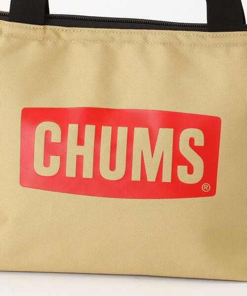 FREAK'S STORE（フリークスストア）の「CHUMS/チャムス CHUMS Logo Soft Cooler Tote Mini（キッチンツール・メンズ・ベージュ/レッド・ONE SIZE）」の8枚目の写真