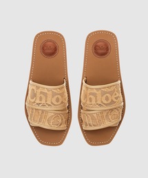 WOODY / フラットミュールサンダル　FLAT MULE
