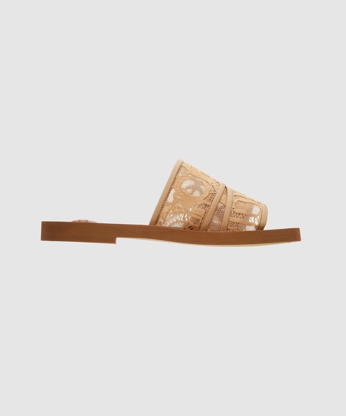 Chloe(クロエ)の「WOODY / フラットミュールサンダル FLAT MULE(サンダル・レディース・ダークベージュ・38/39/35/36/37)」の5枚目の写真