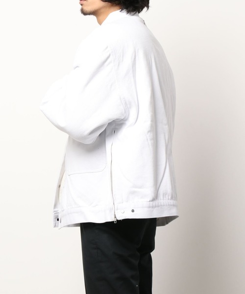 DANKE SCHON（ダンケシェーン）の「DankeSchon/ダンケシェーン/ダックカバーオールジャケット（カバーオール・メンズ・ブラック/カーキ/ホワイト・FREE）」の6枚目の写真