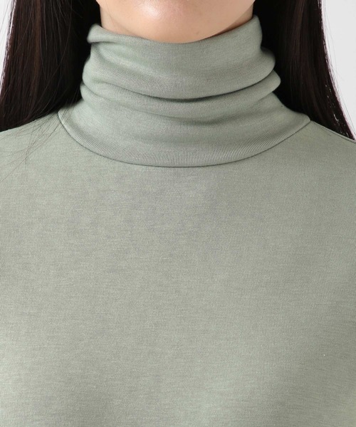 ALAND（エーランド）の「3.3Field Trip／SOFT BASICタートルネック　2260582（Tシャツ/カットソー・レディース・ブラック/ブラウン/ライトグリーン/アイボリー・FREE）」の7枚目の写真