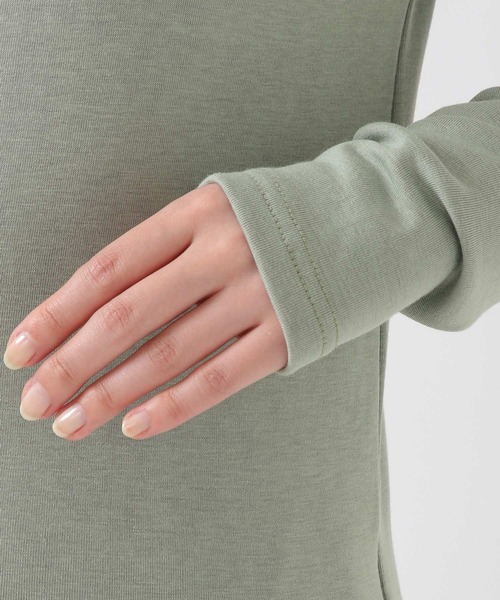 ALAND（エーランド）の「3.3Field Trip／SOFT BASICタートルネック　2260582（Tシャツ/カットソー・レディース・ブラック/ブラウン/ライトグリーン/アイボリー・FREE）」の16枚目の写真