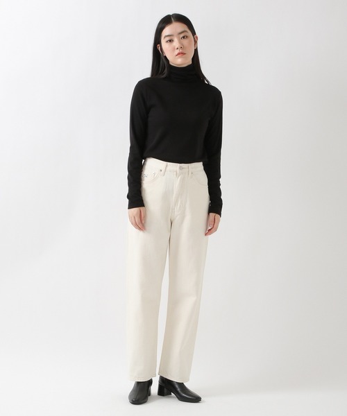 ALAND（エーランド）の「3.3Field Trip／SOFT BASICタートルネック　2260582（Tシャツ/カットソー・レディース・ブラック/ブラウン/ライトグリーン/アイボリー・FREE）」の13枚目の写真