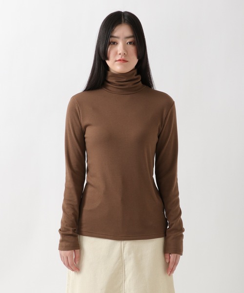 ALAND（エーランド）の「3.3Field Trip／SOFT BASICタートルネック　2260582（Tシャツ/カットソー・レディース・ブラック/ブラウン/ライトグリーン/アイボリー・FREE）」の17枚目の写真