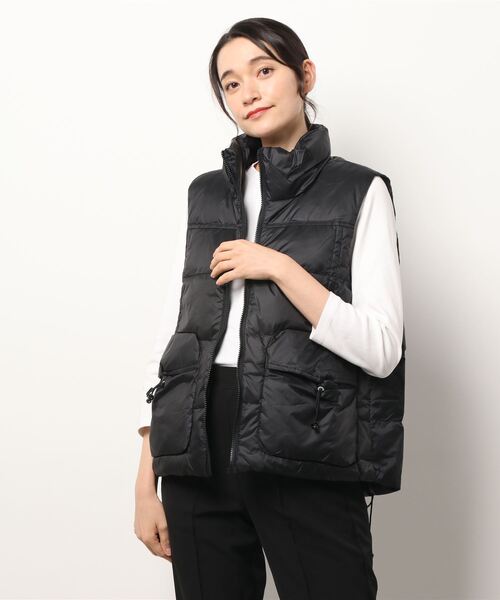 aimoha（アイモハ）の「ダウンベスト（ダウンベスト・レディース・チョコ/ブラック/ベージュ・MEDIUM/LARGE）」の8枚目の写真