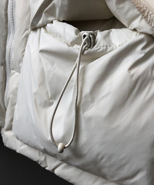 aimoha（アイモハ）の「ダウンベスト（ダウンベスト・レディース・チョコ/ブラック/ベージュ・MEDIUM/LARGE）」の6枚目の写真