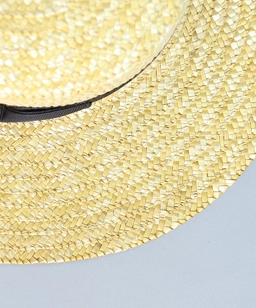 Lack of Color（ラックオブカラー）の「【 Lack of Color / ラックオブカラー 】 Spencer Boater / ストローハット（ハット・レディース・ナチュラル・MEDIUM）」の5枚目の写真