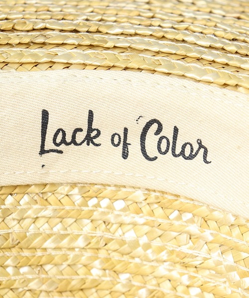 Lack of Color（ラックオブカラー）の「【 Lack of Color / ラックオブカラー 】 Spencer Boater / ストローハット（ハット・レディース・ナチュラル・MEDIUM）」の6枚目の写真
