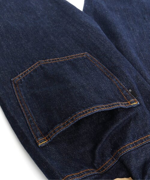 F.O.U(エフオーユー)の「ラップデニム 10分丈_ジュニア(その他パンツ・キッズ・ブルー/キナリ/ネイビー・150/160)」の12枚目の写真