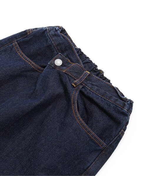 F.O.U(エフオーユー)の「ラップデニム 10分丈_ジュニア(その他パンツ・キッズ・ブルー/キナリ/ネイビー・150/160)」の15枚目の写真