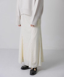 KBF | ドット柄マーメイドスカート(スカート)