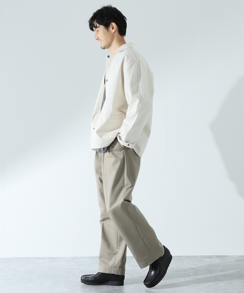 JOURNAL STANDARD relume（ジャーナルスタンダード　レリューム）の「【ARMY TWILL / アーミーツイル】別注 VINTAGE TWILL カバーオール（カバーオール・メンズ・ブラック/ナチュラル・MEDIUM/LARGE）」の21枚目の写真