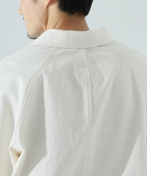 JOURNAL STANDARD relume（ジャーナルスタンダード　レリューム）の「【ARMY TWILL / アーミーツイル】別注 VINTAGE TWILL カバーオール（カバーオール・メンズ・ブラック/ナチュラル・MEDIUM/LARGE）」の12枚目の写真