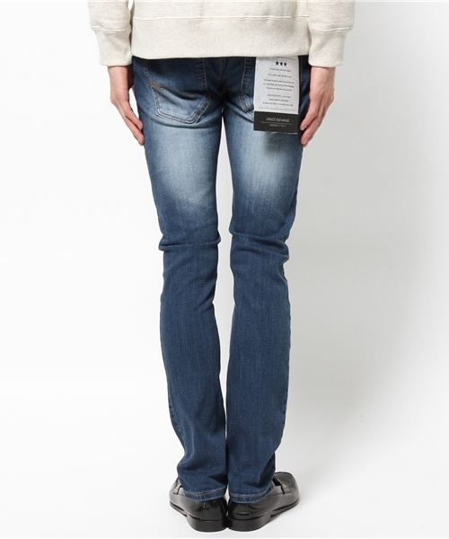 VENCEEXCHANGE（ヴァンスエクスチェンジ）の「デニムスキニーパンツ                （デニムパンツ・メンズ・スカイブルー/ブルー・SMALL/LARGE/MEDIUM）」の4枚目の写真