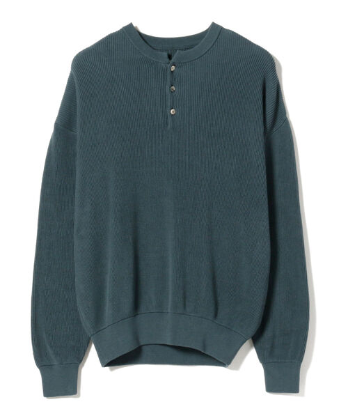 BEAMS T（ビームスティー）の「Crepuscule / Aze Henly Neck Long Sleeve（Tシャツ/カットソー・メンズ・グリーン/ブルー・SMALL/MEDIUM/LARGE）」の13枚目の写真
