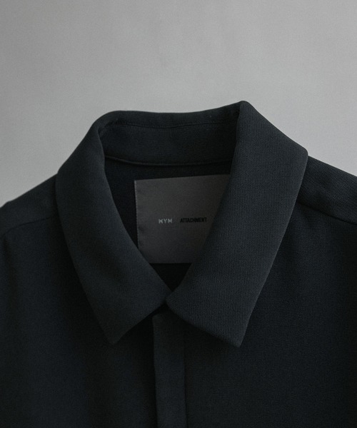 WYM × ATTACHMENT（ウィム×アタッチメント）の「MINIMAL HALF SLEEVE ZIP SHIRT（シャツ/ブラウス・メンズ・ブラウン/グレー系・S/M/L）」の16枚目の写真