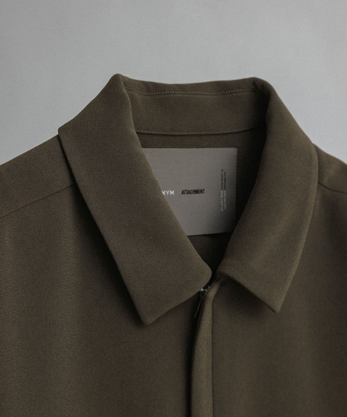 WYM × ATTACHMENT（ウィム×アタッチメント）の「MINIMAL HALF SLEEVE ZIP SHIRT（シャツ/ブラウス・メンズ・ブラウン/グレー系・S/M/L）」の22枚目の写真