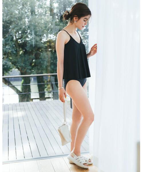 FRAY I.D（フレイ アイディー） シルクコットンシアーリブカーデ