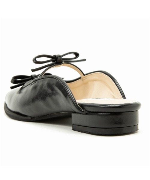 Casselini（キャセリーニ）の「Casselini(キャセリーニ)リボンミュール（サンダル・レディース・ブラック/シルバー/イエロー/アイボリー・23cm/23.5cm/24cm/24.5cm）」の13枚目の写真