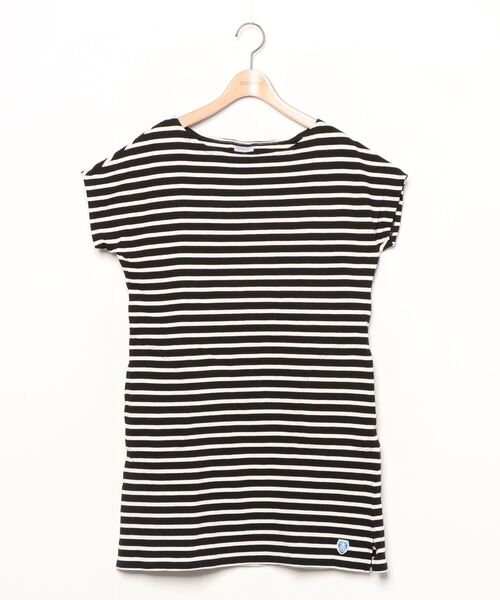 ブランド古着 ボーダー柄半袖ワンピース ワンピース Orcival オーシバル のファッション通販 Zozoused