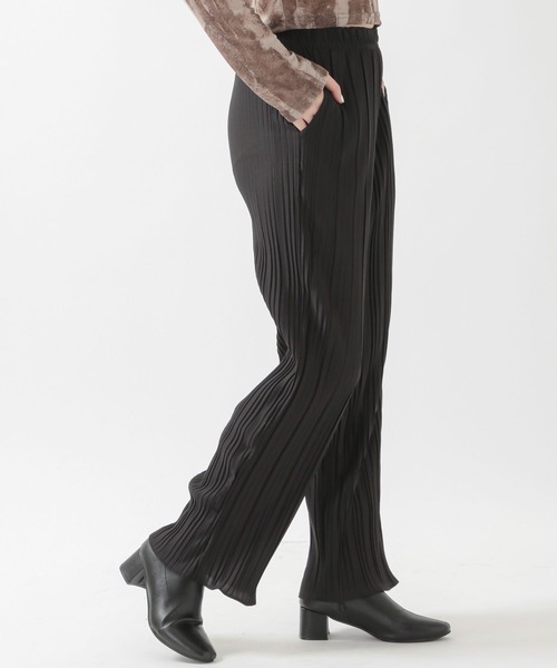 ALAND(エーランド)の「3.3Field Trip/WRINKLE BANDINGパンツ 2271125(その他パンツ・レディース・ライトブルー/ブラック/ベージュ・FREE)」の6枚目の写真